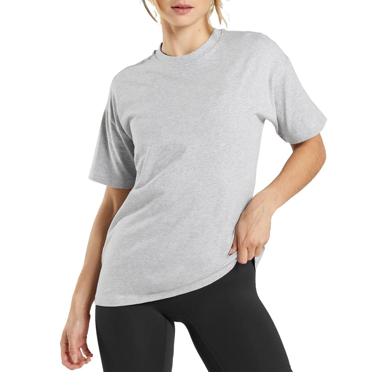Galaxy by Harvic Loose Fit Crew Neck Women's T-Shirt